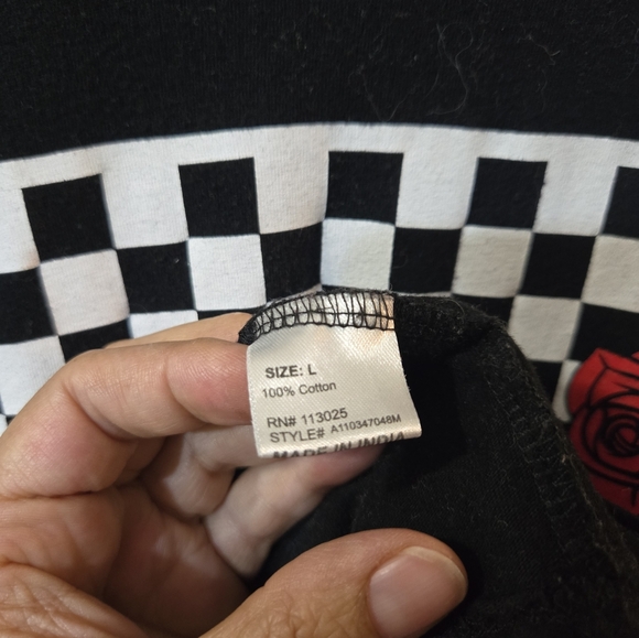 Black tee "Amour follow your heart" - Picture 4 of 9